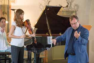 Teilnehmerkonzert im Schloss Isny